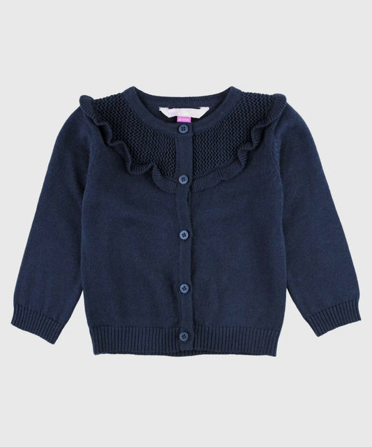 Cassie Navy Cardigan