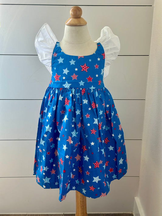 Stars Tie Back Dress